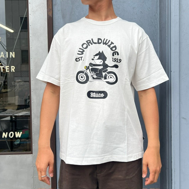 FELIX×BLUCO プリントTシャツ 