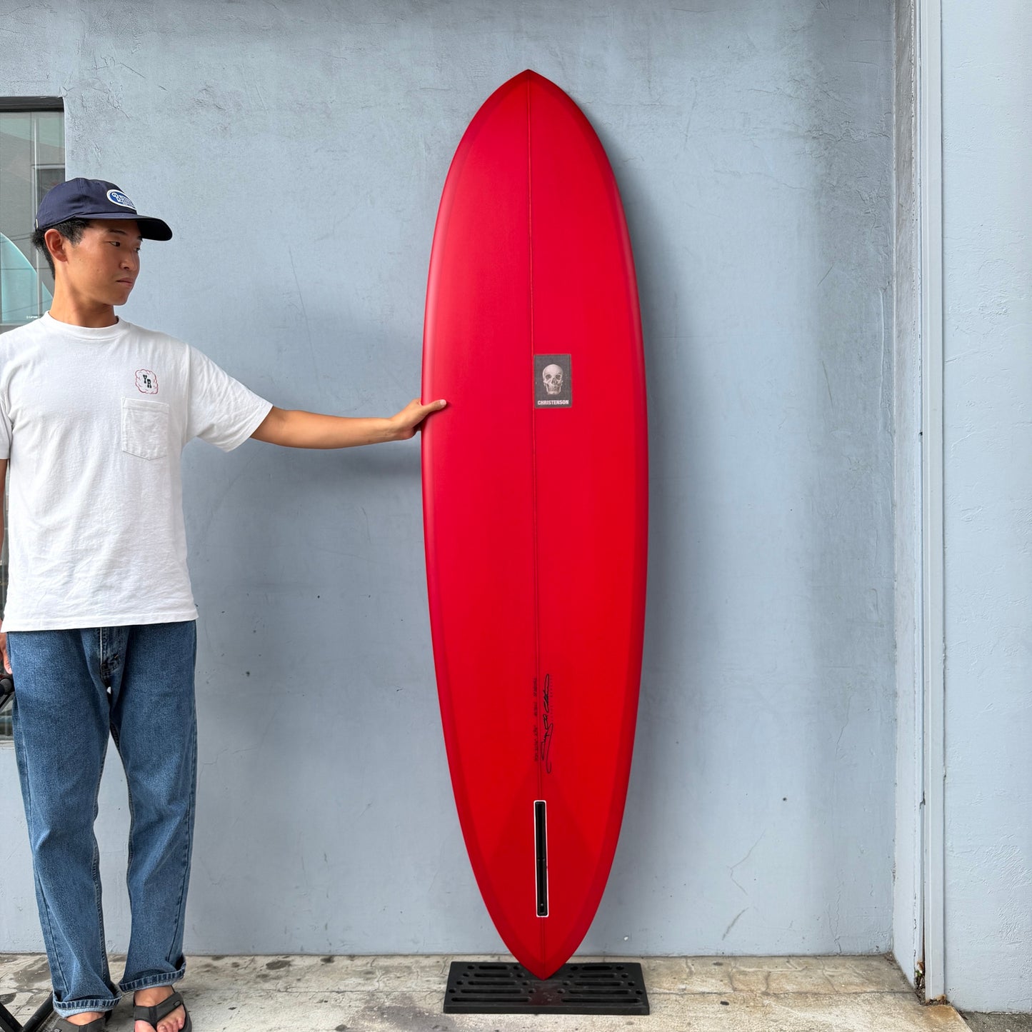 CHRISTENSON SURFBOARD/クリステンソン 　C-BUCKET 7'2"　RED TINT  JAPANシェイプ