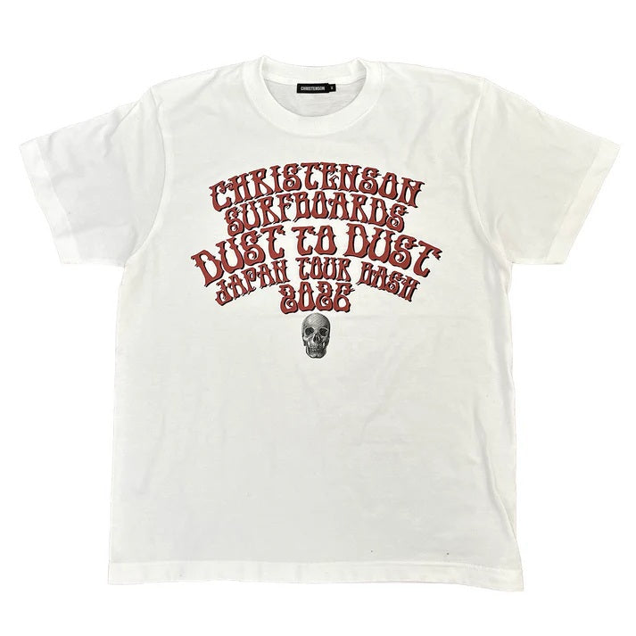 Christenson "DUST to DUST" Japan Tour来日限定Tシャツ