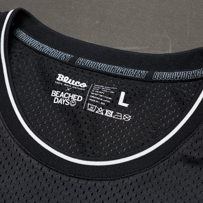 【店舗限定】BEACHED DAYS × BLUCO メッシュタンクトップ