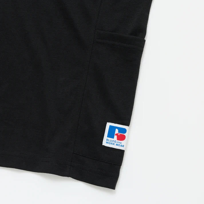 【店舗限定】BEACHED DAYS × BLUCO ファンクション サイドポケットTシャツ