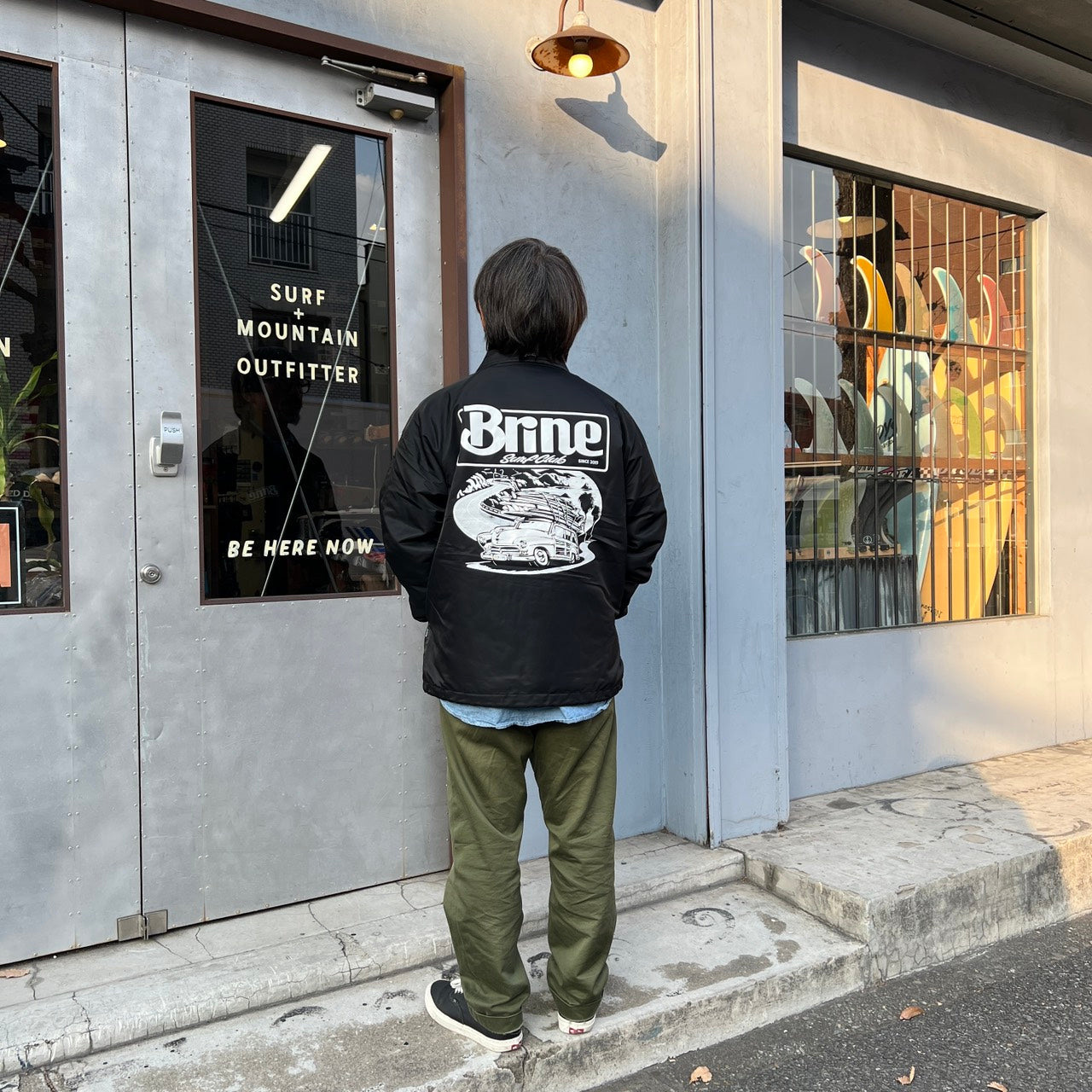 BRINE×BLUCO BOA COACH JACKET -ARTWORK BY JACK-O' ART WORKS-