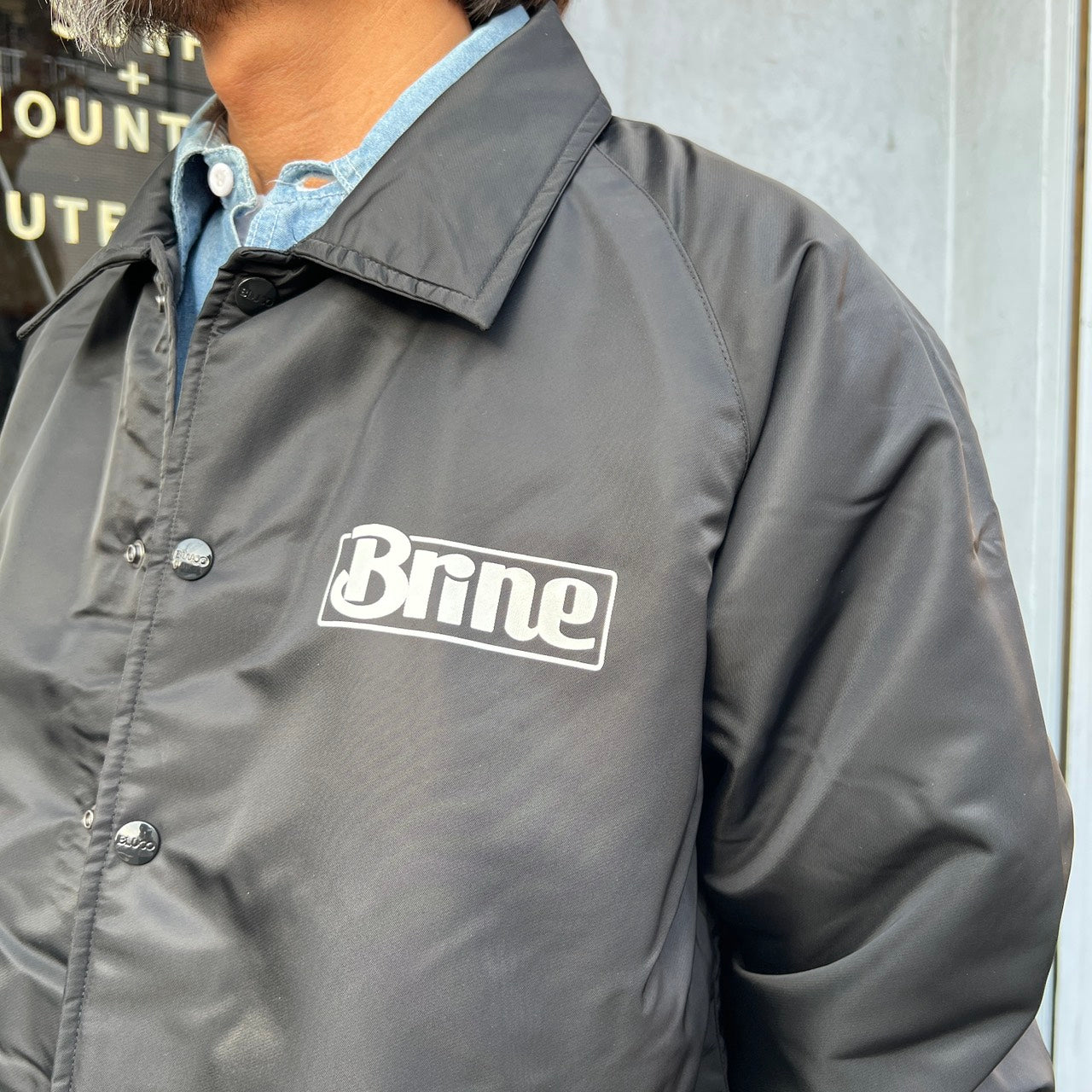 BRINE×BLUCO BOA COACH JACKET -ARTWORK BY JACK-O' ART WORKS-