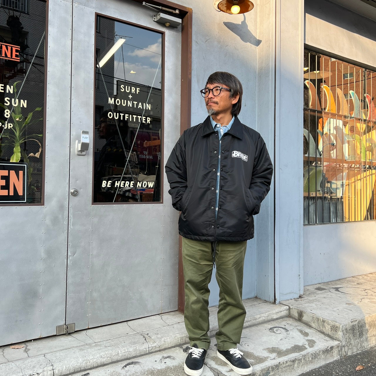 BRINE×BLUCO BOA COACH JACKET -ARTWORK BY JACK-O' ART WORKS-