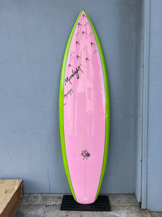 MOONLIGHT GLASSING / ムーンライトグラッシング　MOON ONE 5'11"  #MO-1 PINK