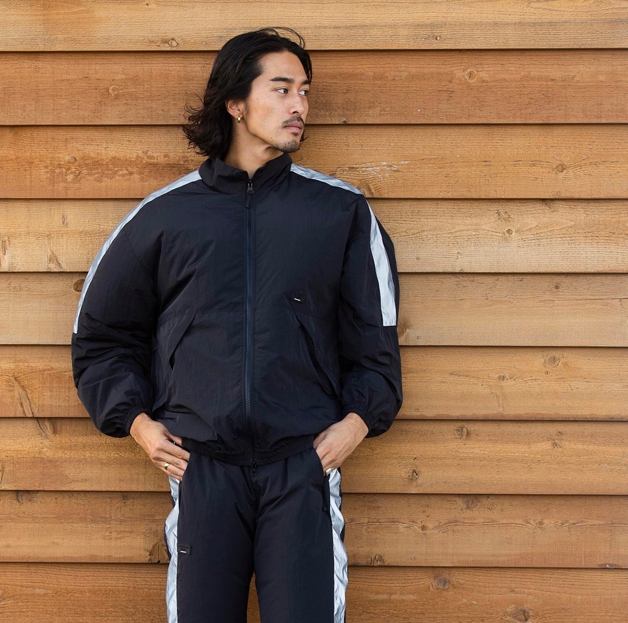 BEACHED DAYS ビーチドデイズ / リフレクター ジップ ジャケット