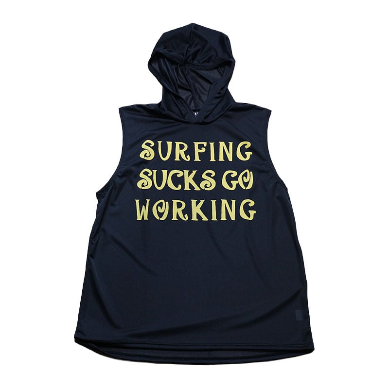 AIDENTFY / アイデンティファイ Sunguard Tee / Sleeveless Hoody "SARCASM"