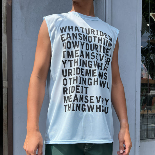 AIDENTIFY /アイデンティファイ SUNGUARD TEE / SLEEVELESS "INDEX"
