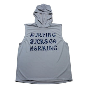 AIDENTFY / アイデンティファイ Sunguard Tee / Sleeveless Hoody "SARCASM"